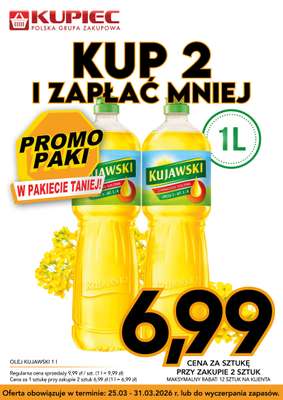 Kupiec - gazetka promocyjna Promopaki od środy 25.03 do wtorku 31.03 - strona 16