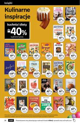 Empik - gazetka promocyjna Tom kultury: książki od środy 25.03 do wtorku 07.04 - strona 38