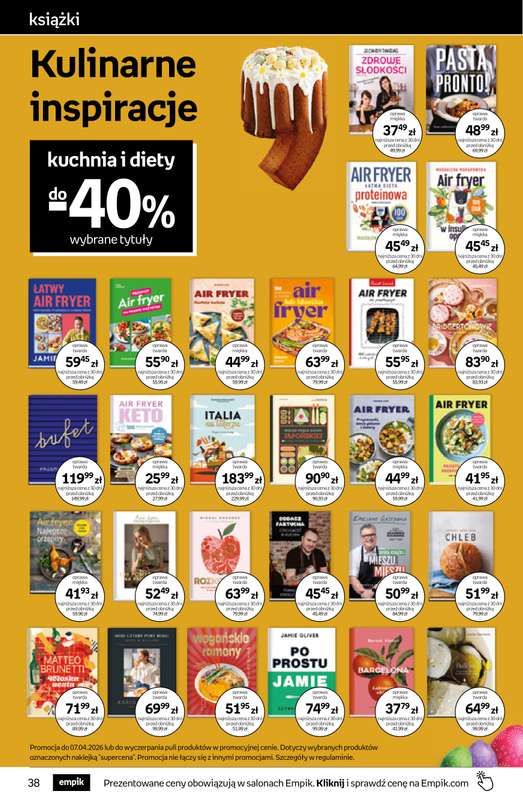 Empik - gazetka promocyjna Tom kultury: książki od środy 25.03 do wtorku 07.04 - strona 38