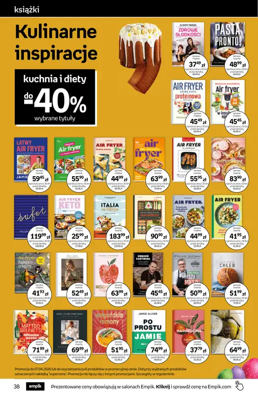 Empik - gazetka promocyjna Tom kultury: książki od środy 25.03 do wtorku 07.04 - strona 38
