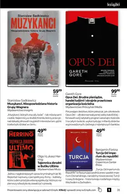 Empik - gazetka promocyjna Tom kultury: książki od środy 25.03 do wtorku 07.04 - strona 31
