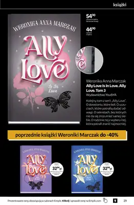 Empik - gazetka promocyjna Tom kultury: książki od środy 25.03 do wtorku 07.04 - strona 29