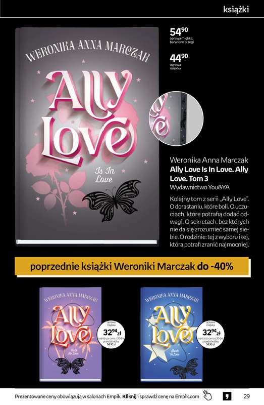 Empik - gazetka promocyjna Tom kultury: książki od środy 25.03 do wtorku 07.04 - strona 29