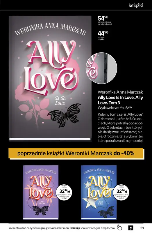 Empik - gazetka promocyjna Tom kultury: książki od środy 25.03 do wtorku 07.04 - strona 29