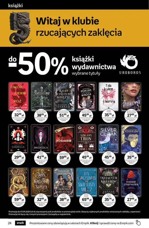 Empik - gazetka promocyjna Tom kultury: książki od środy 25.03 do wtorku 07.04 - strona 24