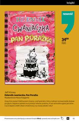 Empik - gazetka promocyjna Tom kultury: książki od środy 25.03 do wtorku 07.04 - strona 61
