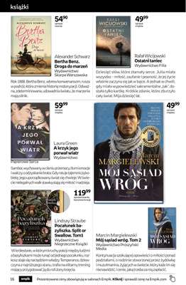 Empik - gazetka promocyjna Tom kultury: książki od środy 25.03 do wtorku 07.04 - strona 16