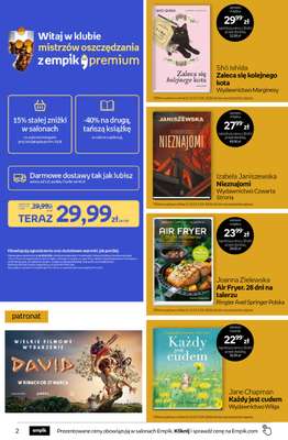Empik - gazetka promocyjna Tom kultury: książki od środy 25.03 do wtorku 07.04 - strona 2