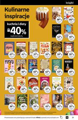 Empik - gazetka promocyjna Tom kultury: książki od środy 25.03 do wtorku 07.04 - strona 39