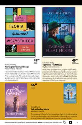 Empik - gazetka promocyjna Tom kultury: książki od środy 25.03 do wtorku 07.04 - strona 13
