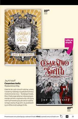 Empik - gazetka promocyjna Tom kultury: książki od środy 25.03 do wtorku 07.04 - strona 25