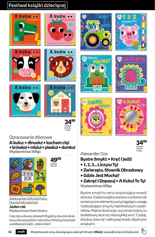 Empik - gazetka promocyjna Tom kultury: książki od środy 25.03 do wtorku 07.04 - strona 46