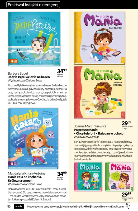 Empik - gazetka promocyjna Tom kultury: książki od środy 25.03 do wtorku 07.04 - strona 50