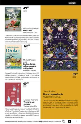 Empik - gazetka promocyjna Tom kultury: książki od środy 25.03 do wtorku 07.04 - strona 7