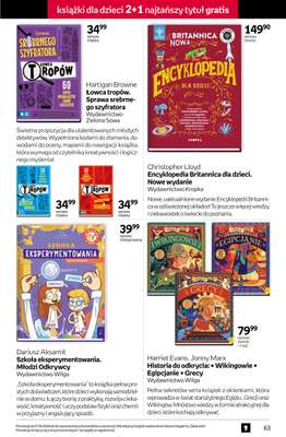 Empik - gazetka promocyjna Tom kultury: książki od środy 25.03 do wtorku 07.04 - strona 63