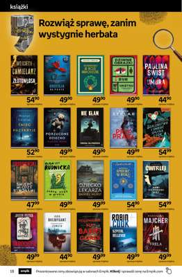 Empik - gazetka promocyjna Tom kultury: książki od środy 25.03 do wtorku 07.04 - strona 18