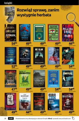 Empik - gazetka promocyjna Tom kultury: książki od środy 25.03 do wtorku 07.04 - strona 18