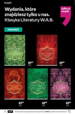 Empik - gazetka promocyjna Tom kultury: książki od środy 25.03 do wtorku 07.04 - strona 10