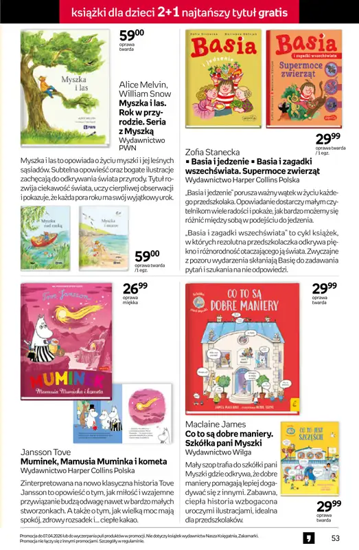 Empik - gazetka promocyjna Tom kultury: książki od środy 25.03 do wtorku 07.04 - strona 53