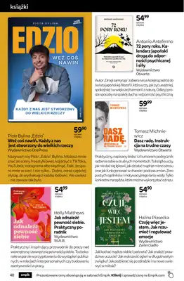 Empik - gazetka promocyjna Tom kultury: książki od środy 25.03 do wtorku 07.04 - strona 40