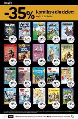 Empik - gazetka promocyjna Tom kultury: książki od środy 25.03 do wtorku 07.04 - strona 30