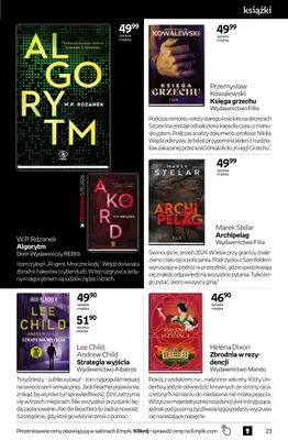 Empik - gazetka promocyjna Tom kultury: książki od środy 25.03 do wtorku 07.04 - strona 21