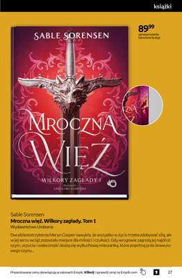 Empik - gazetka promocyjna Tom kultury: książki od środy 25.03 do wtorku 07.04 - strona 27