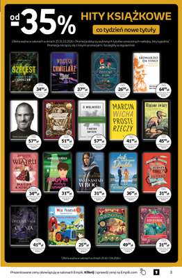 Empik - gazetka promocyjna Tom kultury: książki od środy 25.03 do wtorku 07.04 - strona 3
