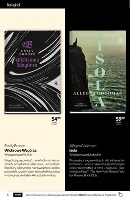 Empik - gazetka promocyjna Tom kultury: książki od środy 25.03 do wtorku 07.04 - strona 8