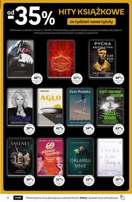 Empik - gazetka promocyjna Tom kultury: książki od środy 25.03 do wtorku 07.04 - strona 4