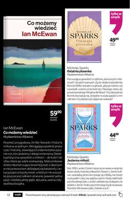 Empik - gazetka promocyjna Tom kultury: książki od środy 25.03 do wtorku 07.04 - strona 12