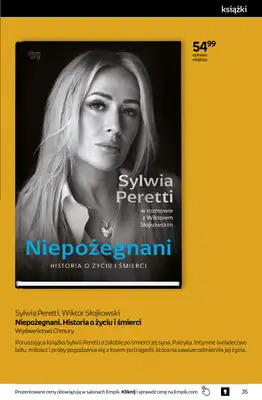 Empik - gazetka promocyjna Tom kultury: książki od środy 25.03 do wtorku 07.04 - strona 35