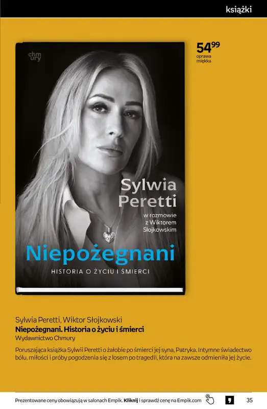 Empik - gazetka promocyjna Tom kultury: książki od środy 25.03 do wtorku 07.04 - strona 35