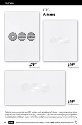 Empik - gazetka promocyjna Tom kultury: muzyka od środy 25.03 do wtorku 07.04 - strona 2