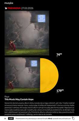 This Music May Contain Hope CD