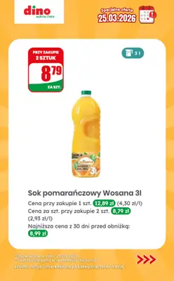 Dino - gazetka promocyjna Specjalna oferta na 25.03.2026 - promocje spoza gazetki od środy 25.03 do środy 25.03 - strona 9