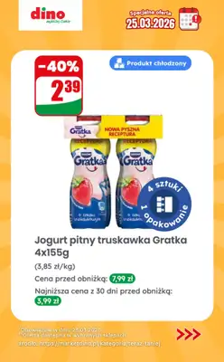 Dino - gazetka promocyjna Specjalna oferta na 25.03.2026 - promocje spoza gazetki od środy 25.03 do środy 25.03 - strona 6