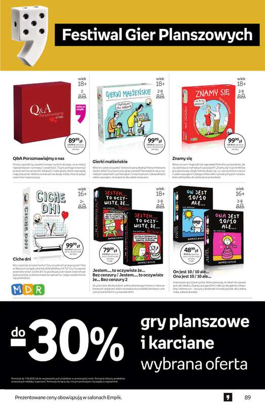 Empik - gazetka promocyjna Tom kultury: zabawki od środy 25.03 do wtorku 07.04 - strona 17