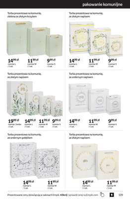 Torba prezentowa na komunię, ze srebrnym napisem rozmiar L