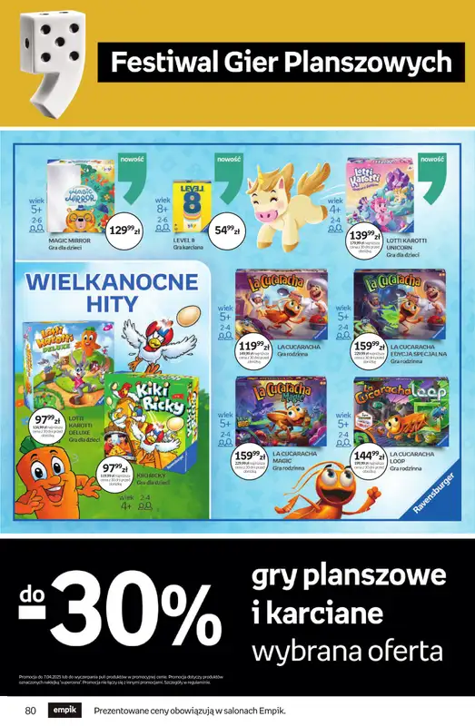 Empik - gazetka promocyjna Tom kultury: zabawki od środy 25.03 do wtorku 07.04 - strona 8