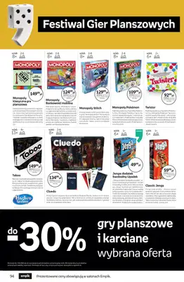 Empik - gazetka promocyjna Tom kultury: zabawki od środy 25.03 do wtorku 07.04 - strona 22