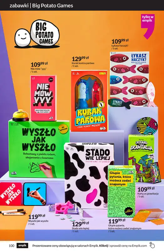 Empik - gazetka promocyjna Tom kultury: zabawki od środy 25.03 do wtorku 07.04 - strona 28