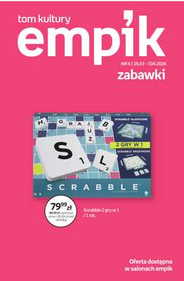 Empik - gazetka promocyjna Tom kultury: zabawki od środy 25.03 do wtorku 07.04