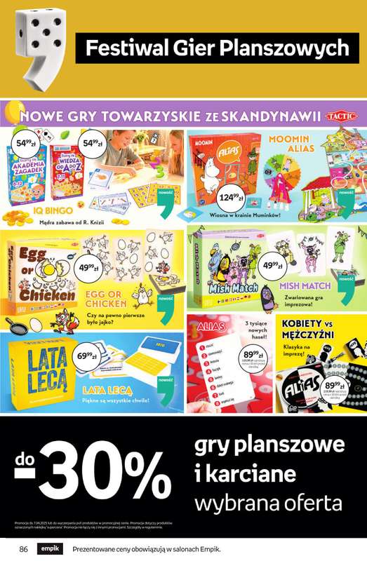 Empik - gazetka promocyjna Tom kultury: zabawki od środy 25.03 do wtorku 07.04 - strona 14