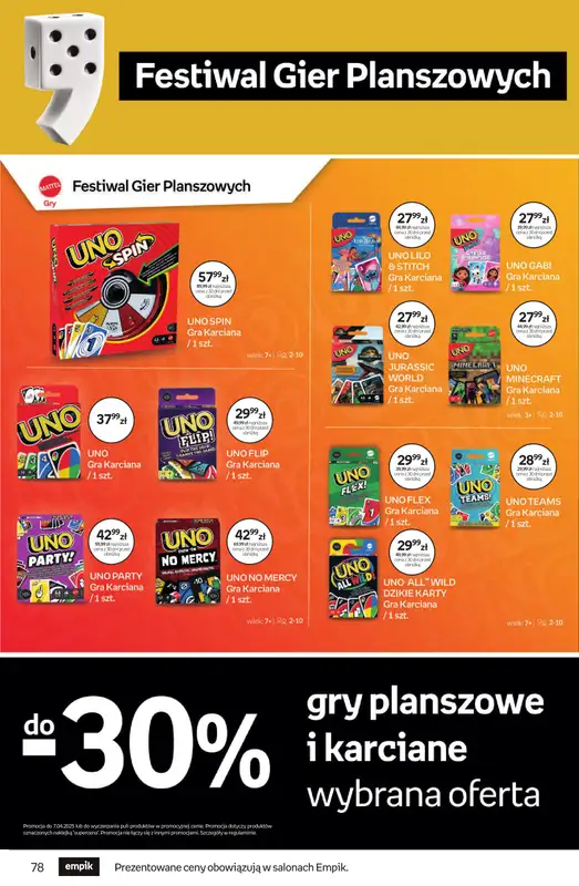 Empik - gazetka promocyjna Tom kultury: zabawki od środy 25.03 do wtorku 07.04 - strona 6