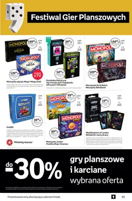 Empik - gazetka promocyjna Tom kultury: zabawki od środy 25.03 do wtorku 07.04 - strona 13