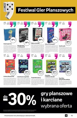 Empik - gazetka promocyjna Tom kultury: zabawki od środy 25.03 do wtorku 07.04 - strona 23