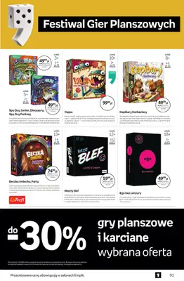 Empik - gazetka promocyjna Tom kultury: zabawki od środy 25.03 do wtorku 07.04 - strona 19