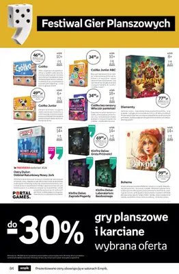 Empik - gazetka promocyjna Tom kultury: zabawki od środy 25.03 do wtorku 07.04 - strona 12