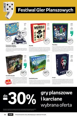 Empik - gazetka promocyjna Tom kultury: zabawki od środy 25.03 do wtorku 07.04 - strona 16